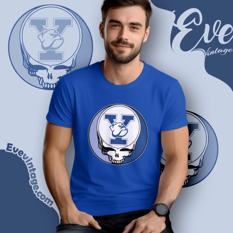 Yale Bulldogs Steal Your Face Stealie Shirt T shirt Yale Bulldogs Steal Your Face Stealie Shirt T shirt