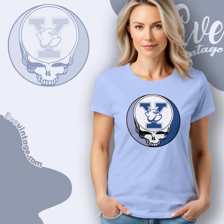 Yale Bulldogs Steal Your Face Stealie Shirt Women T shirt Yale Bulldogs Steal Your Face Stealie Shirt Women T shirt