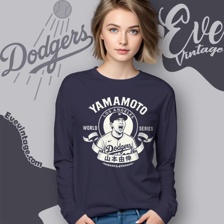 Yamamoto Los Angeles Dodgers Mvp World Series 2025 Shirt Long Sleeve Tee Yamamoto Los Angeles Dodgers Mvp World Series 2025 Shirt Long Sleeve Tee