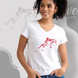 Zendaya Spider Man Vintage V Neck TShirt