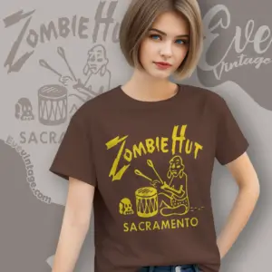 Zombie Hut Shirt Sacramento Ca Bar Women T shirt
