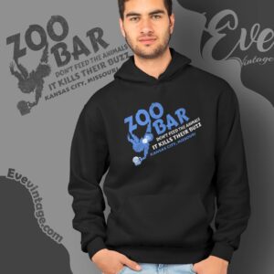 Zoo Bar Kansas City Missouri Dive Bar Hoodie