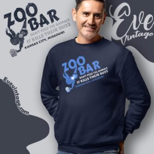 Zoo Bar Kansas City Missouri Dive Bar Sweatshirt