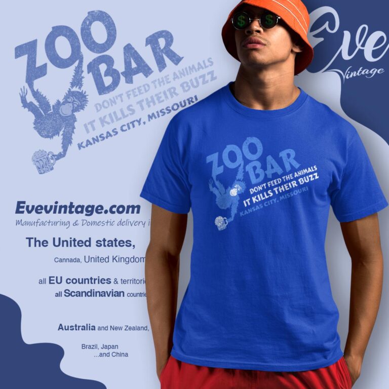 Zoo Bar Shirt Kansas City Missouri Dive Bar T shirt Zoo Bar Shirt Kansas City Missouri Dive Bar T shirt
