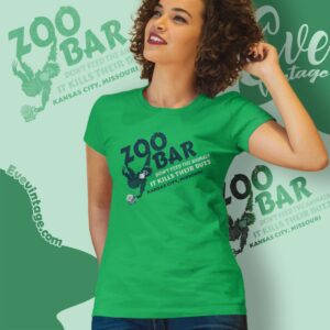 Zoo Bar Shirt Kansas City Missouri Dive Bar Women T shirt