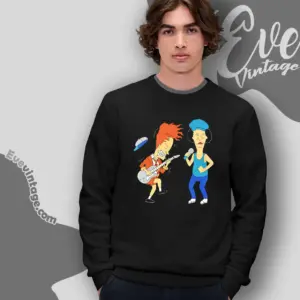 ac beavis and dc butthead vintage sweatshirt