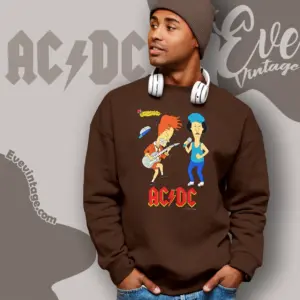 acdc beavis and butthead sweatshirt