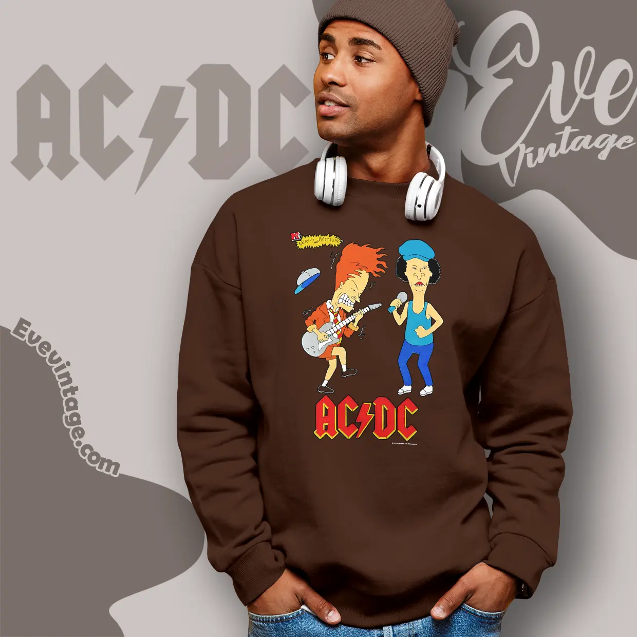 acdc beavis and butthead sweatshirt acdc beavis and butthead sweatshirt