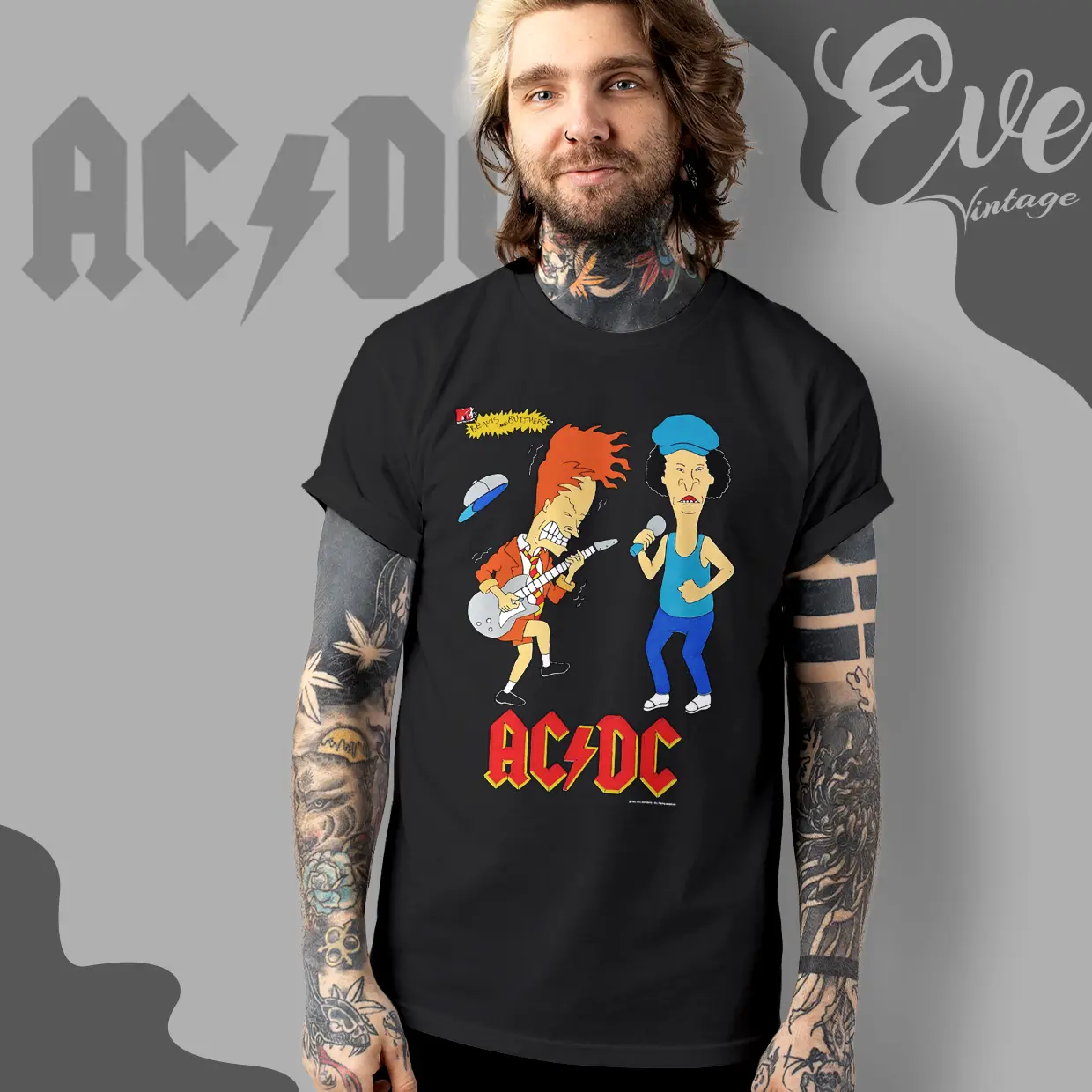 acdc beavis and butthead t shirt acdc beavis and butthead t shirt