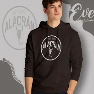 alacran tequila scorpion bite hoodie