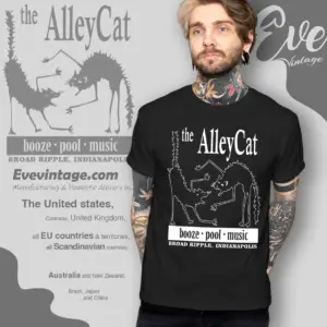 Alley Cat Lounge Shirt – Indianapolis Dive Bar Tee