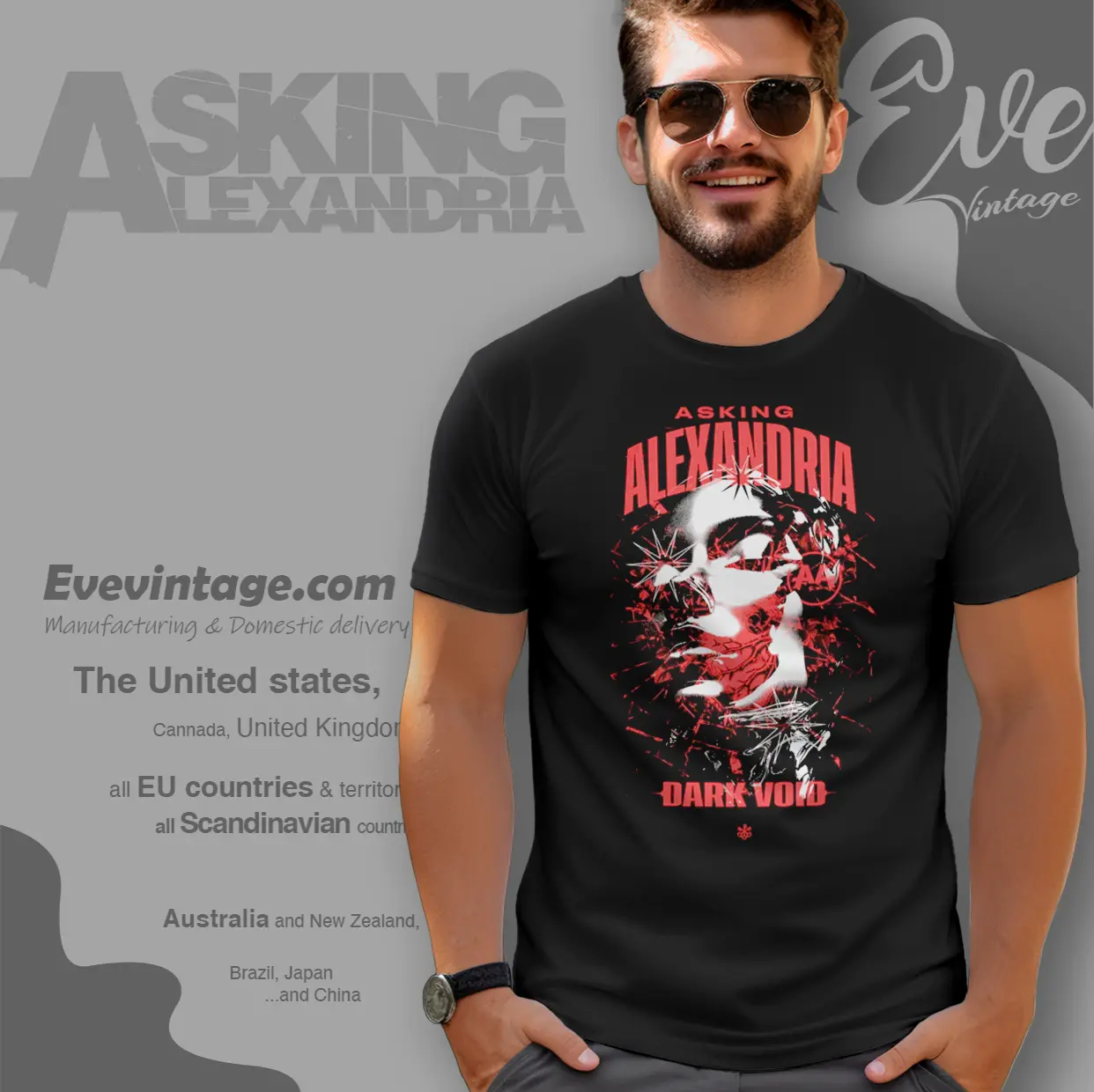 asking alexandria dark void t shirt asking alexandria dark void t shirt