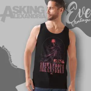 asking alexandria kitsune tank top racerback