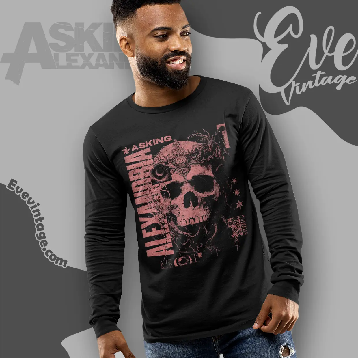 asking alexandria let the dead take me long sleeve tee asking alexandria let the dead take me long sleeve tee