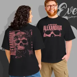 asking alexandria let the dead take me t shirt