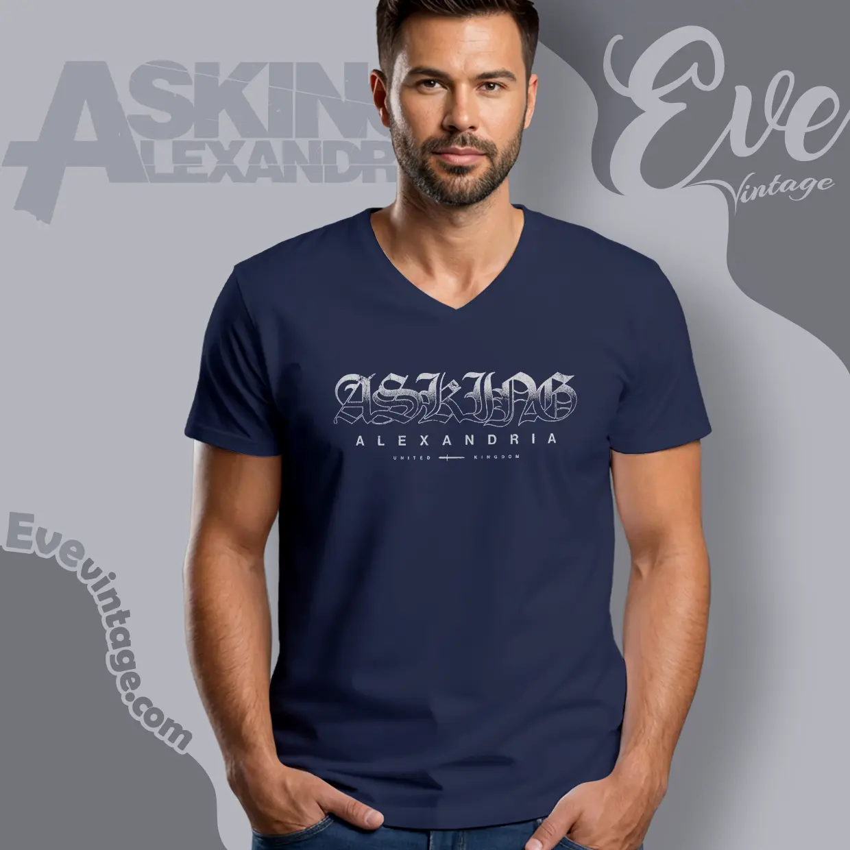 asking alexandria omg v neck tshirt asking alexandria omg v neck tshirt