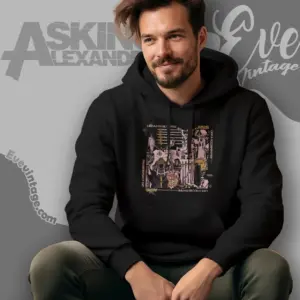 asking alexandria shirt like a house on fire hoodie