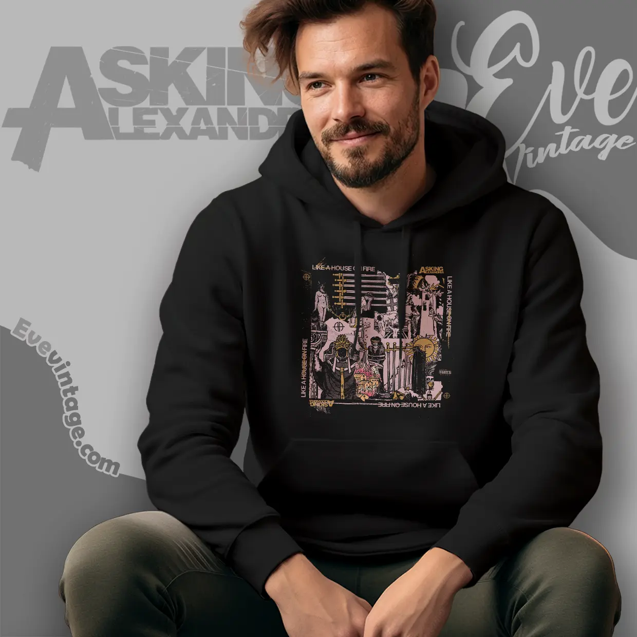 asking alexandria shirt like a house on fire hoodie asking alexandria shirt like a house on fire hoodie
