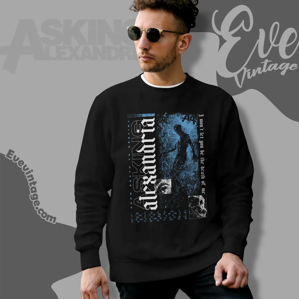asking alexandria the death of me sweatshirt asking alexandria the death of me sweatshirt