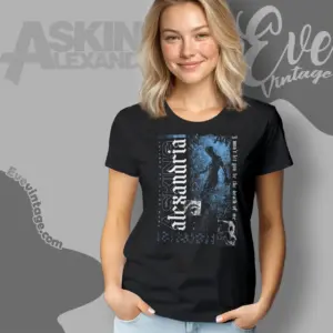 asking alexandria the death of me women t shirt