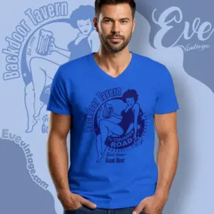 back door tavern shirt knoxville tn dive bar v neck tshirt
