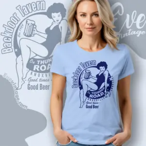 back door tavern shirt knoxville tn dive bar women t shirt
