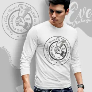 bell in hand tavern shirt boston dive bar long sleeve tee