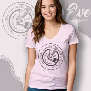 bell in hand tavern shirt boston dive bar v neck tshirt