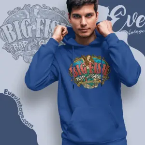 big fish bar grill shirt glendale ca dive bar hoodie