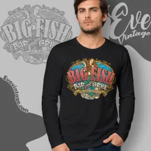 big fish bar grill shirt glendale ca dive bar long sleeve tee