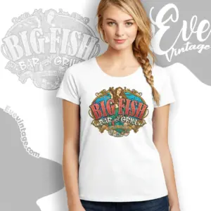 big fish bar grill shirt glendale ca dive bar women t shirt