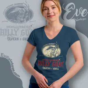 billy goat tavern shirt chicago dive bar v neck tshirt
