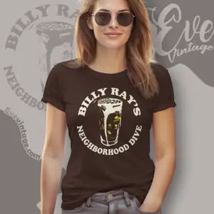 billy rays tavern shirt oregon dive bar women t shirt