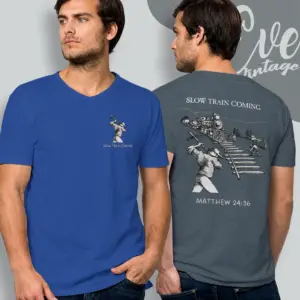 bob dylan shirt slow train coming v neck tshirt