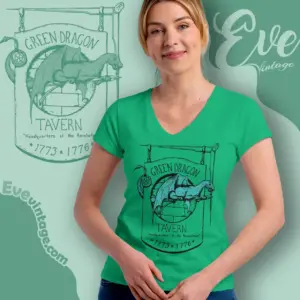 boston green dragon tavern shirt v neck tshirt