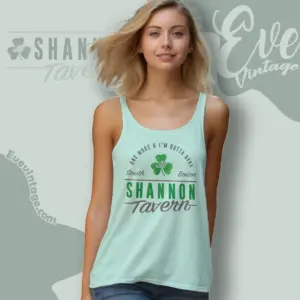 boston shannon tavern shirt tank top racerback