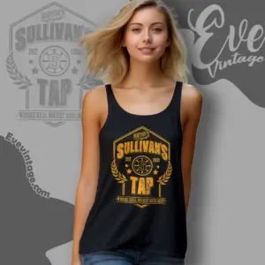 boston sullivans tap bar shirt ma dive bar tank top racerback