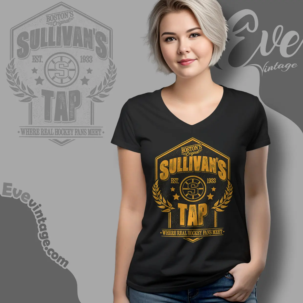 boston sullivans tap bar shirt ma dive bar v neck tshirt boston sullivans tap bar shirt ma dive bar v neck tshirt