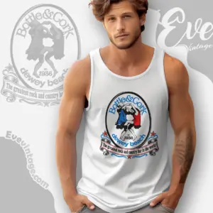bottle cork bar shirt dewey de dive bar tank top racerback