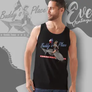 buddys place shirt austin dive bar tank top racerback