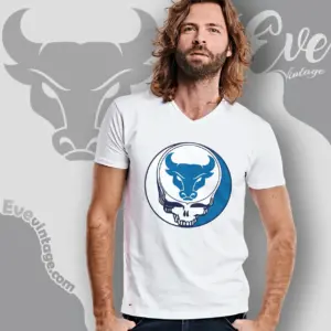 buffalo bulls steal your face v neck tshirt
