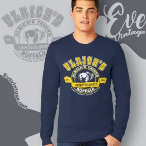 buffalo ulrichs tavern shirt new york dive bar long sleeve tee