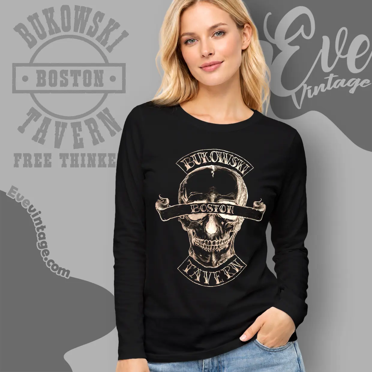 bukowski tavern shirt boston ma dive bar long sleeve tee bukowski tavern shirt boston ma dive bar long sleeve tee