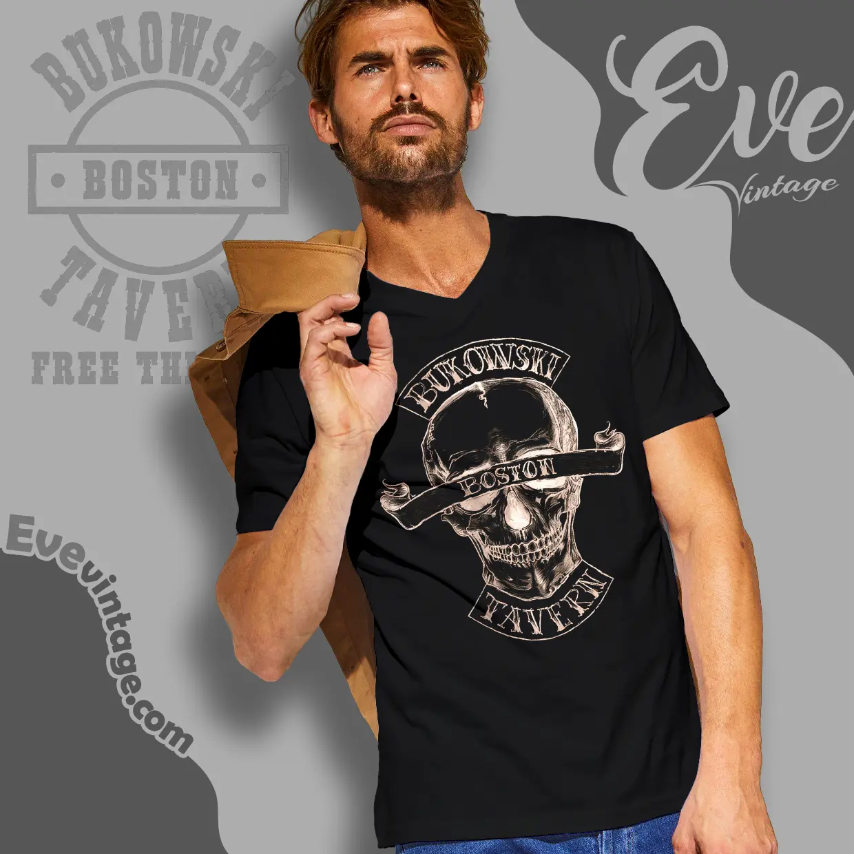 bukowski tavern shirt boston ma dive bar v neck tshirt bukowski tavern shirt boston ma dive bar v neck tshirt