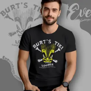 Burt’s Tiki Lounge Shirt – New Mexico Dive Bar Tee