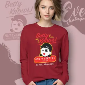 butts bettys tavern shirt maryland dive bar long sleeve tee