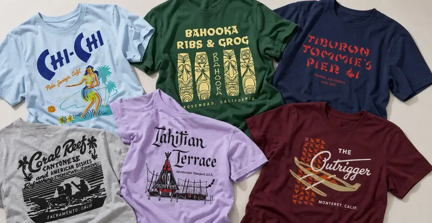California Tiki Bar Shirts
