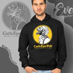 cats eye pub shirt baltimore dive bar hoodie