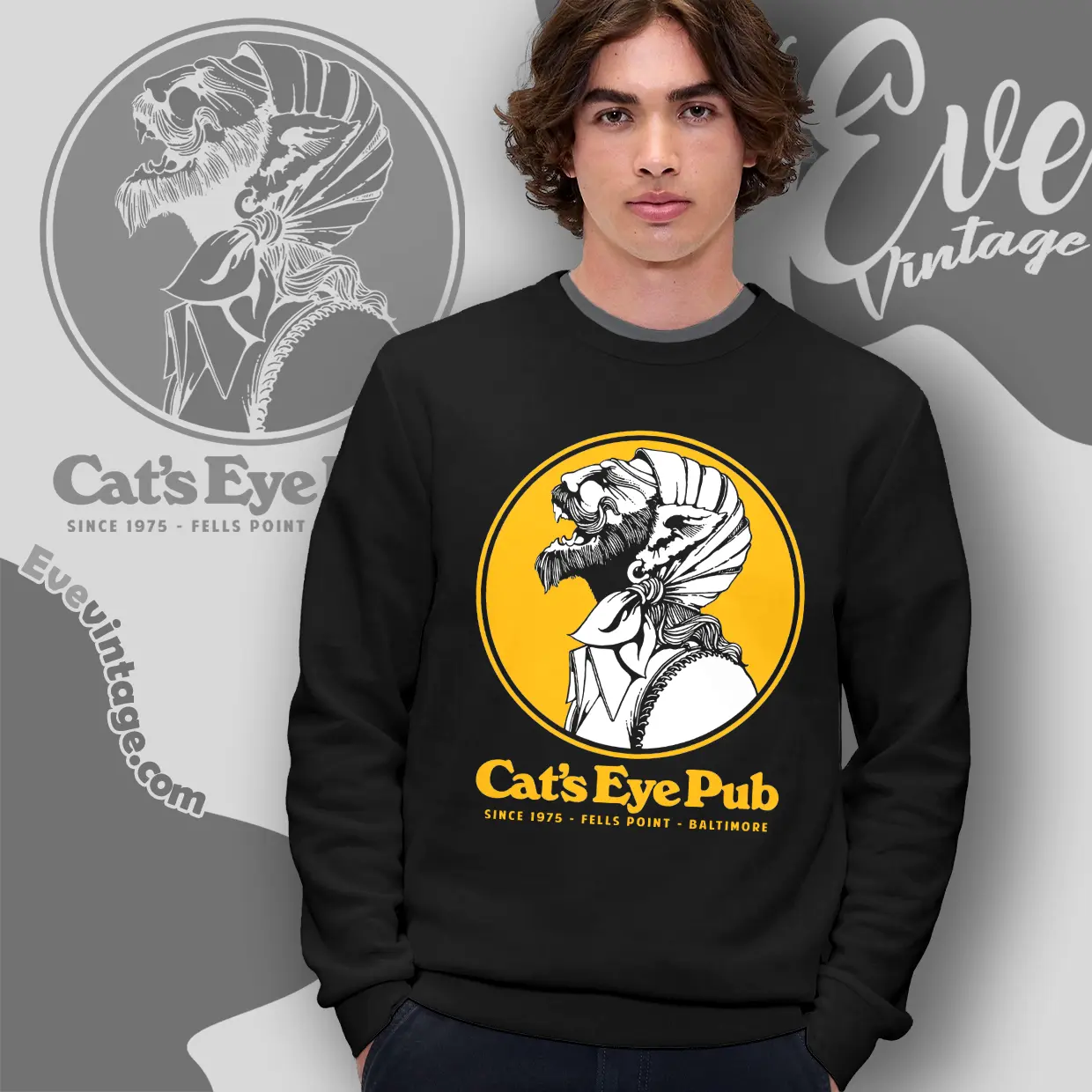 cats eye pub shirt baltimore dive bar sweatshirt cats eye pub shirt baltimore dive bar sweatshirt
