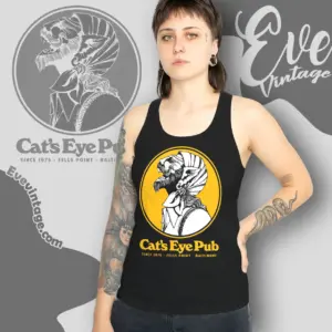 cats eye pub shirt baltimore dive bar tank top racerback